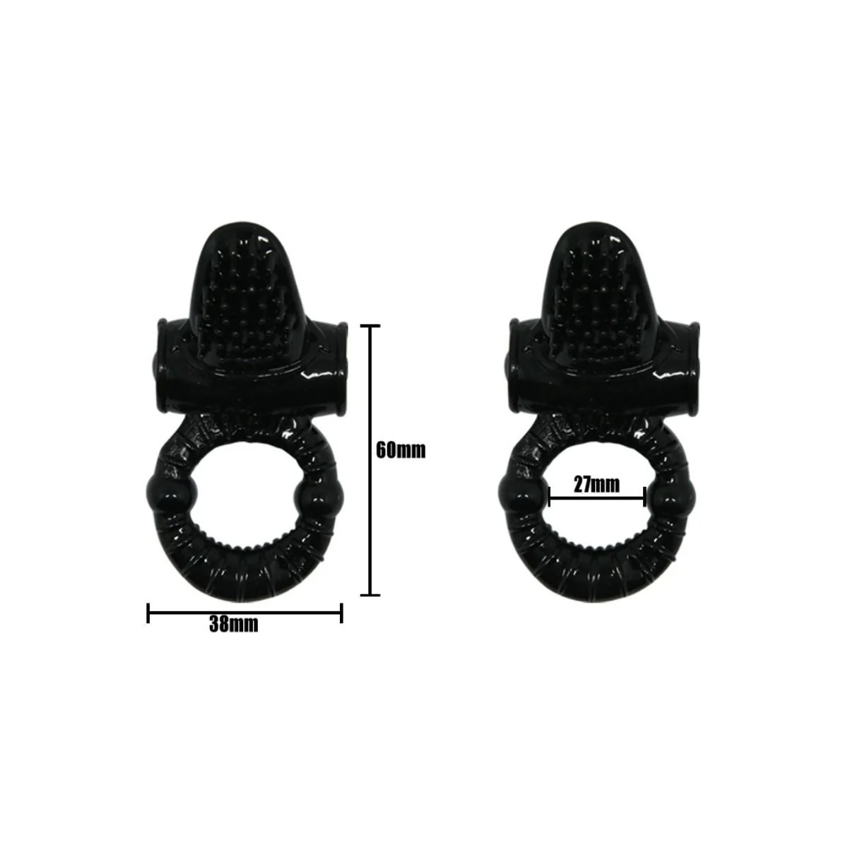 Sweet Ring Vibrierring mit Texturiertem Kaninchen von Baile For Him kaufen | Fesselliebe