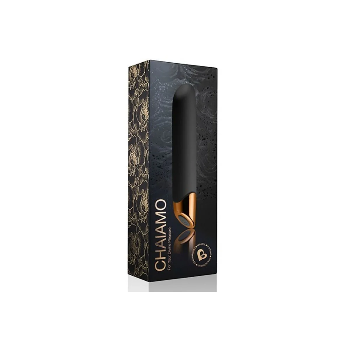 Schwarzer Chaiamo-Vibrator von Rocks-Off kaufen | Fesselliebe