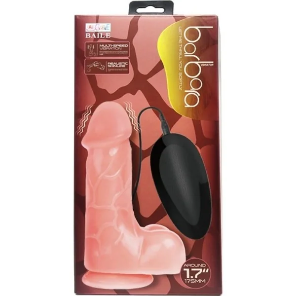 Natürlicher Barbara realistischer Vibrator 21 cm von Baile kaufen | Fesselliebe