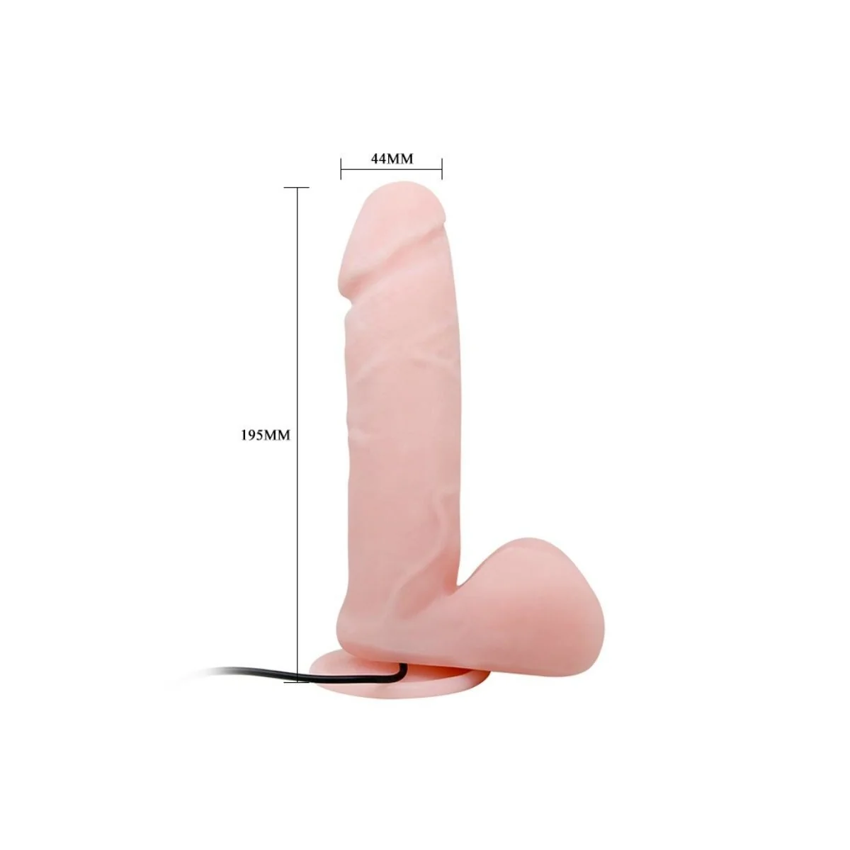 Oliver realistischer Vibrator mit Rotationsfunktion von Baile kaufen | Fesselliebe