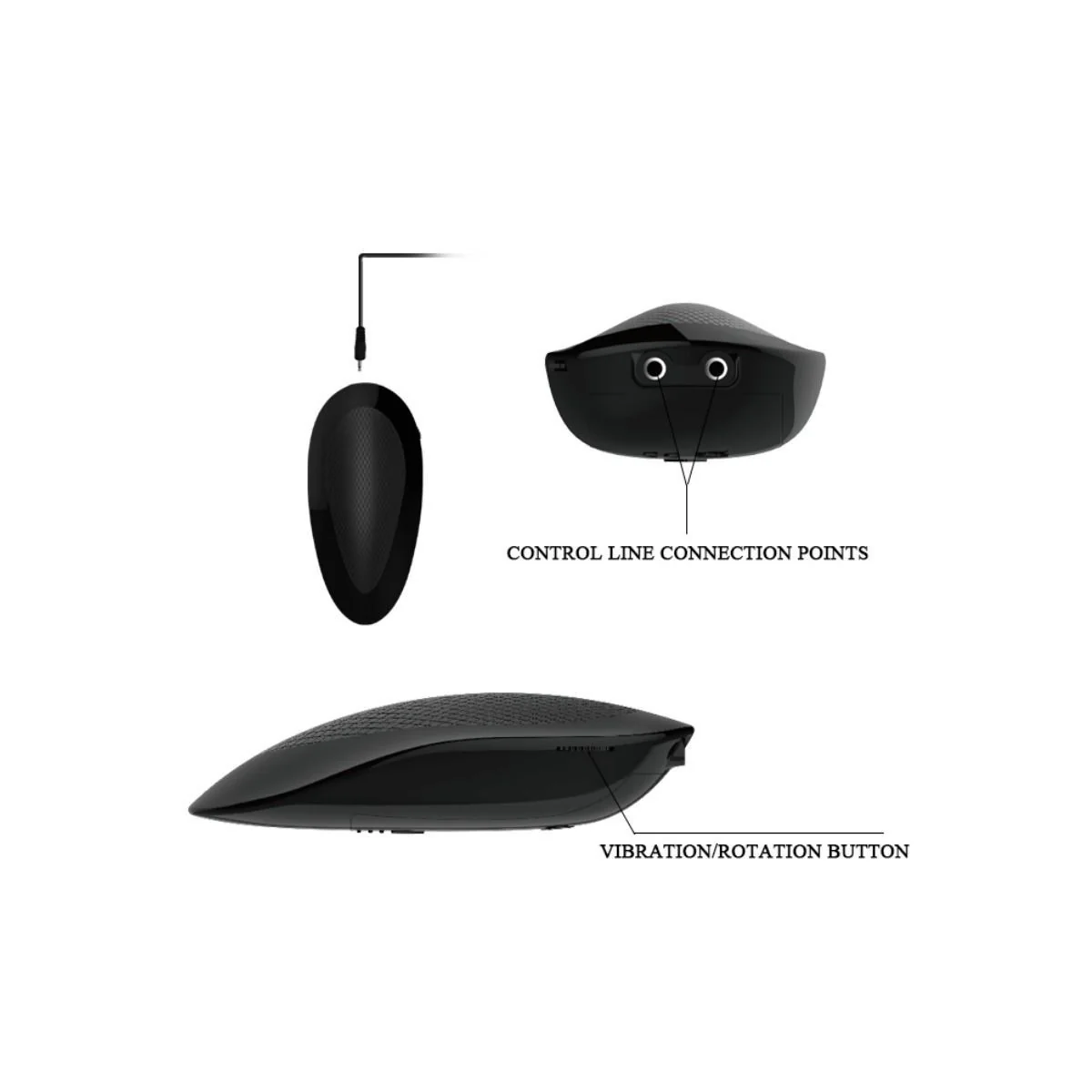 Oliver realistischer Vibrator mit Rotationsfunktion von Baile kaufen | Fesselliebe