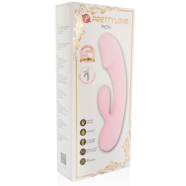 Smart Vibrator Ron mit Kaninchen von Pretty Love kaufen | Fesselliebe