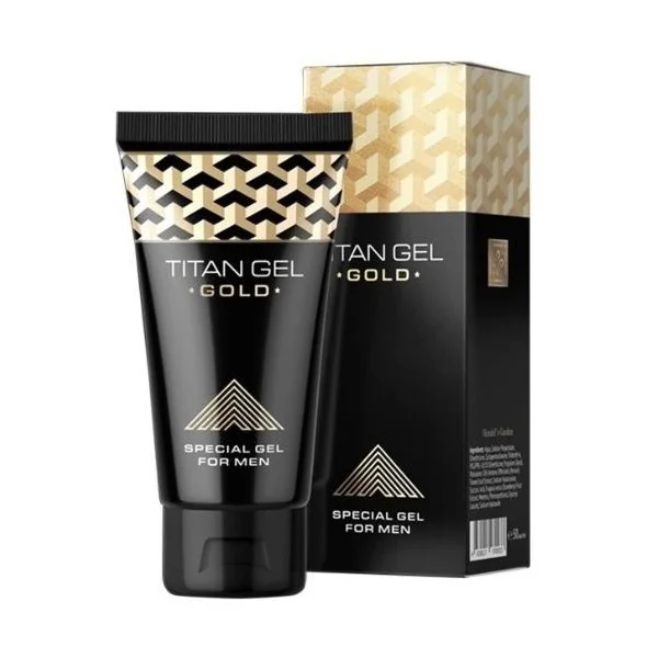 Gold Penis Erhöhung 50ml von Titan Gel kaufen | Fesselliebe