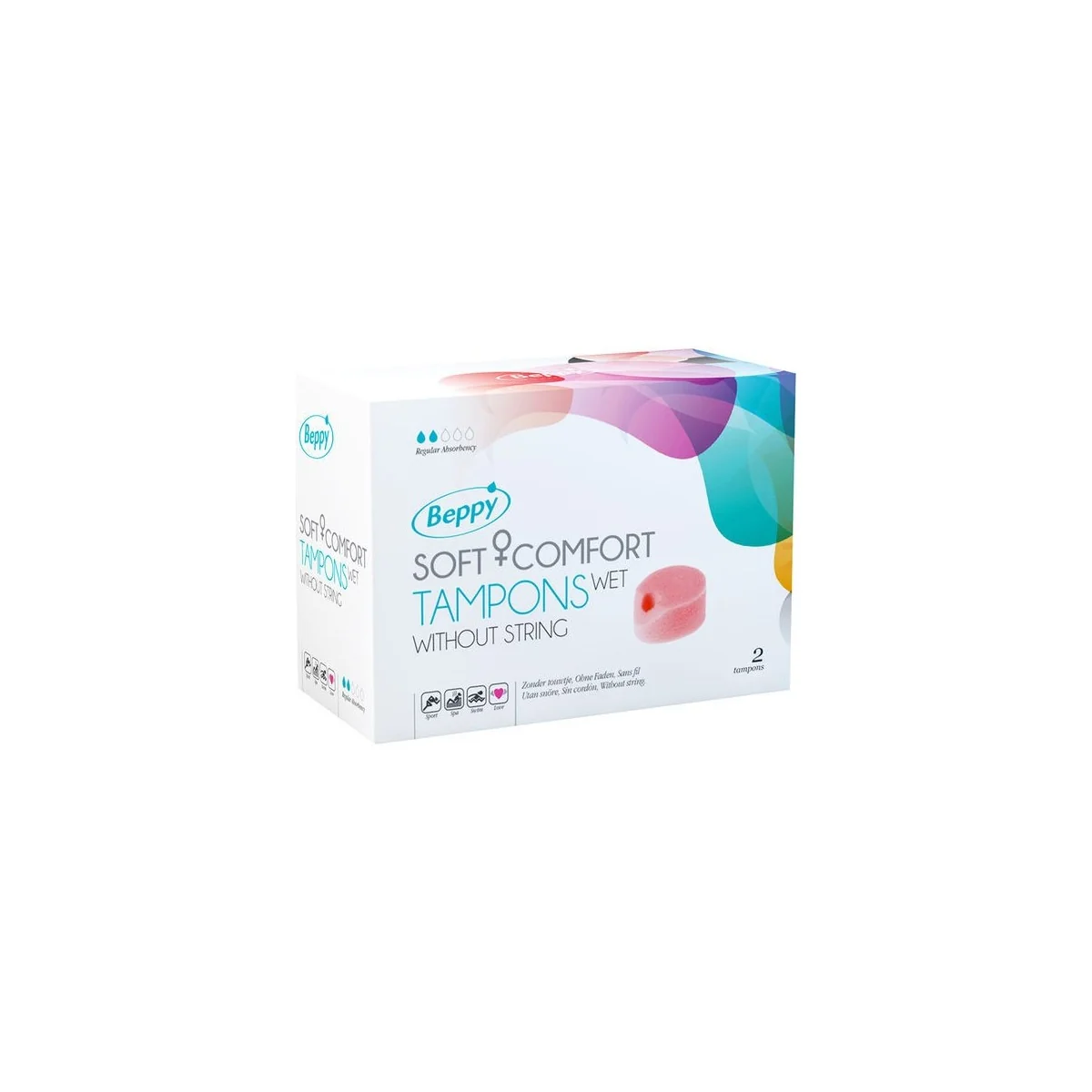 Soft Comfort Tampons Wet 2 Stück von Beppy kaufen | Fesselliebe