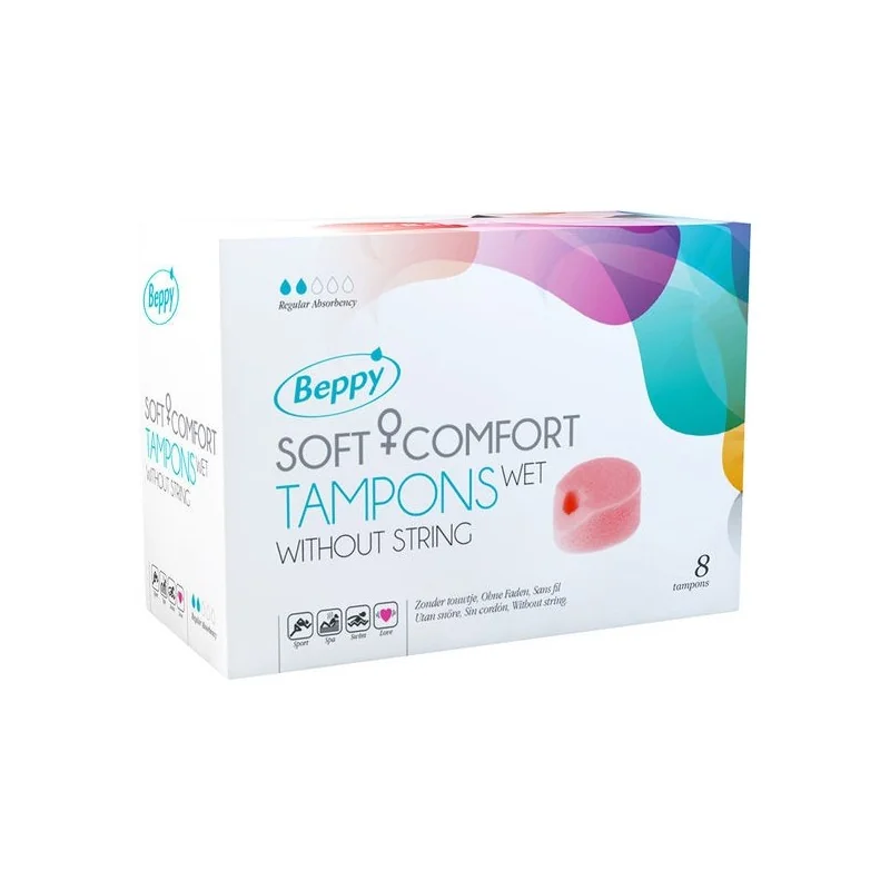 Soft Comfort Tampons Nass 8 Stück von Beppy kaufen | Fesselliebe