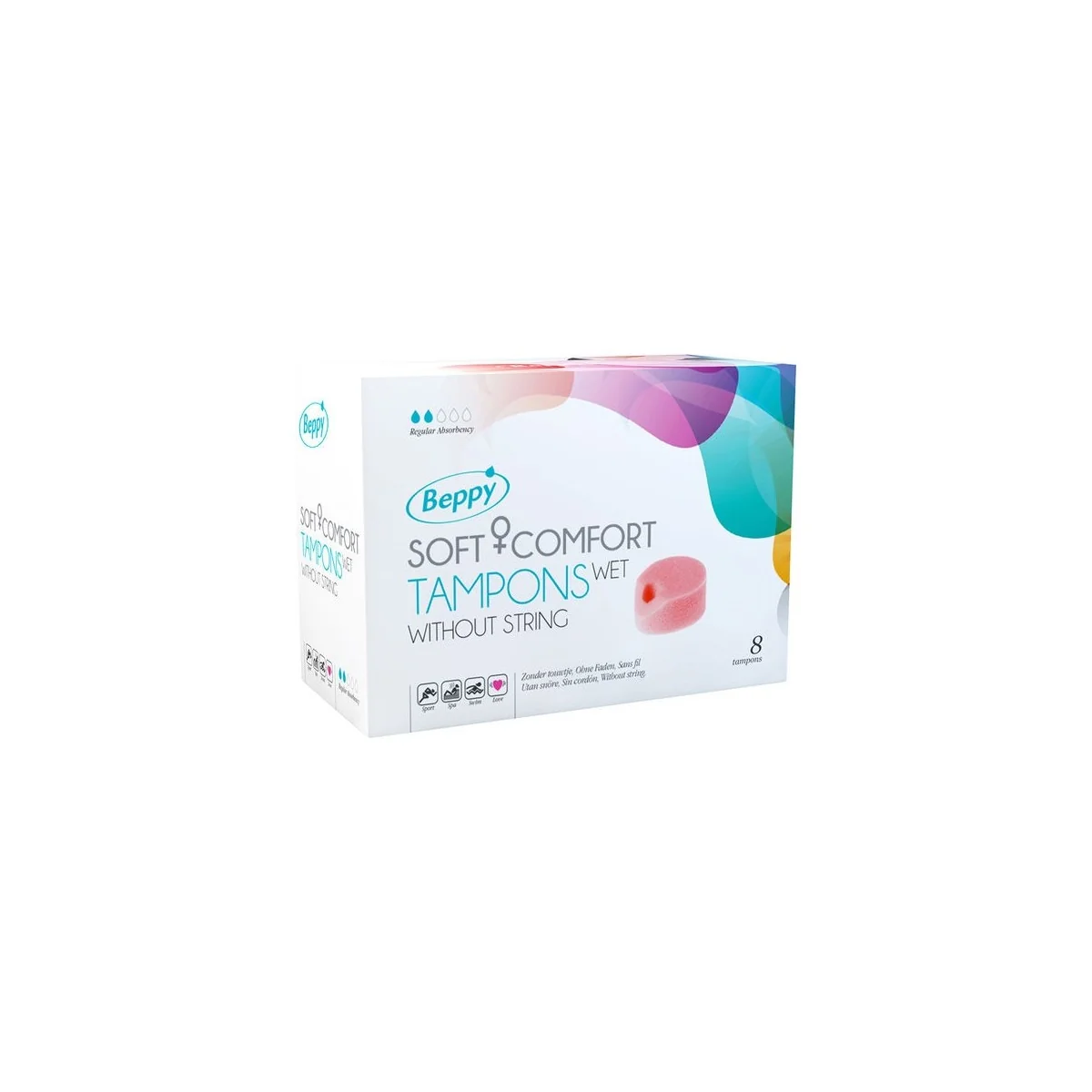 Soft Comfort Tampons Nass 8 Stück von Beppy kaufen | Fesselliebe
