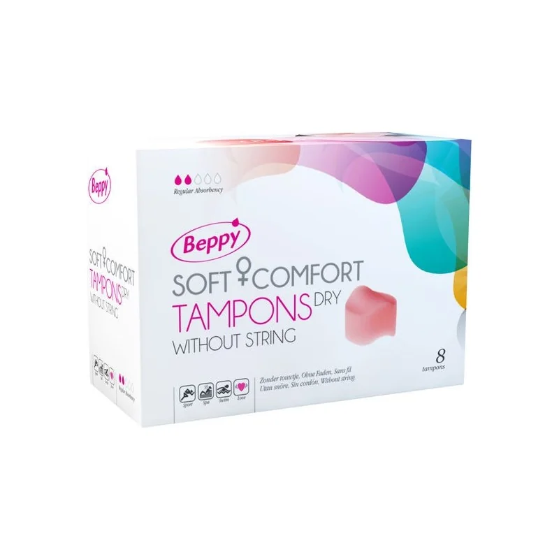 Soft-Comfort Tampons Trocken 8 Stück von Beppy kaufen | Fesselliebe