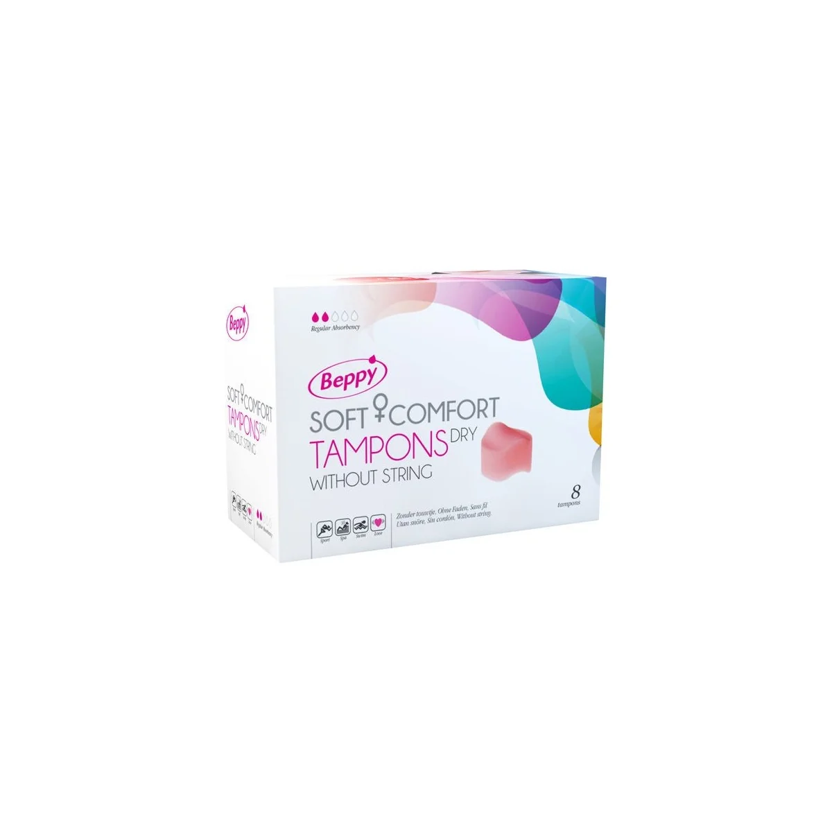 Soft-Comfort Tampons Trocken 8 Stück von Beppy kaufen | Fesselliebe