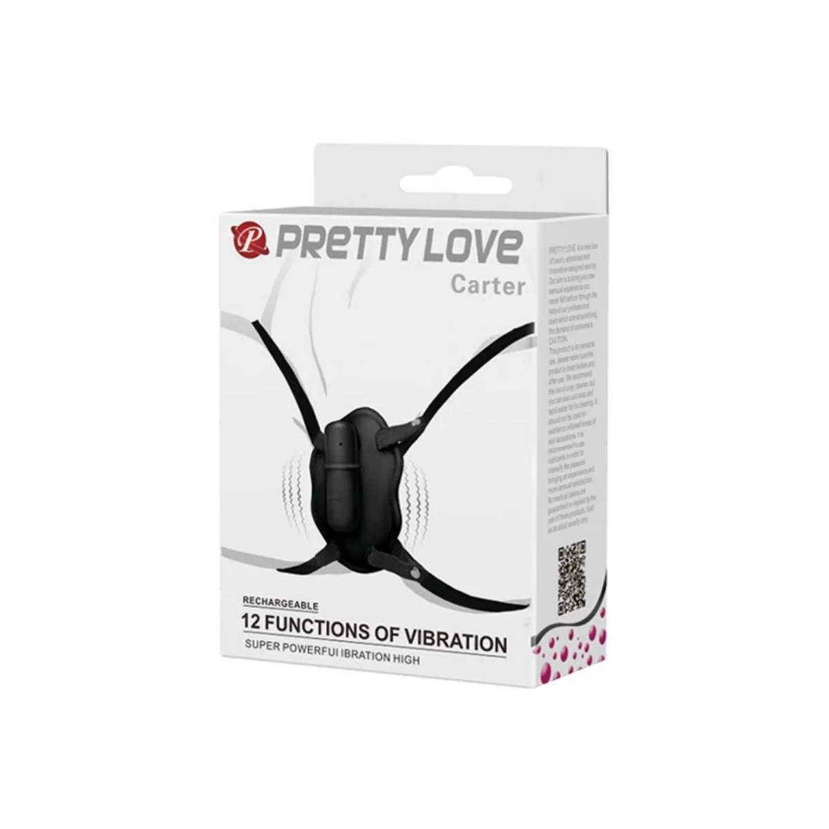 Strap-On mit Carter Vibrierender Bullet von Pretty Love kaufen | Fesselliebe