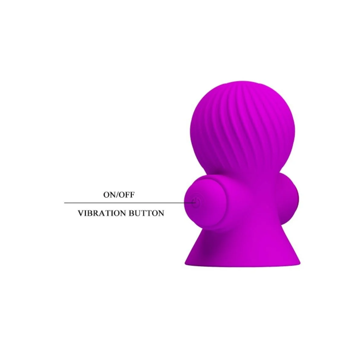 Nippelstimulatoren 12m Lila Vibration von Pretty Love Smart kaufen | Fesselliebe