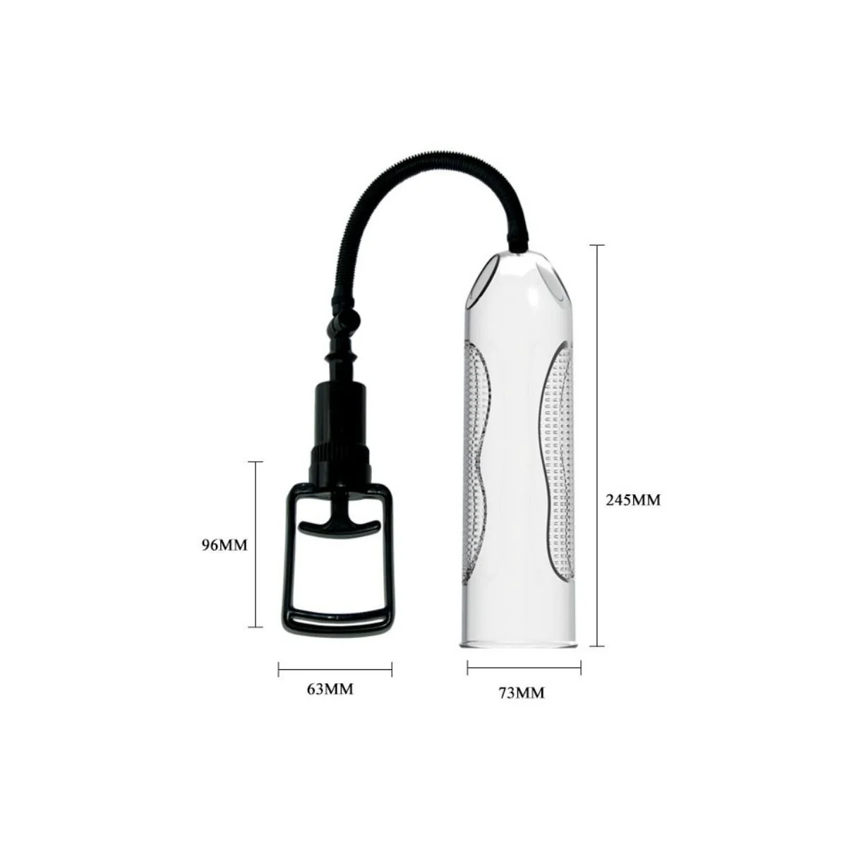 Erektionspumpe mit Vibration von Pretty Love Male kaufen | Fesselliebe