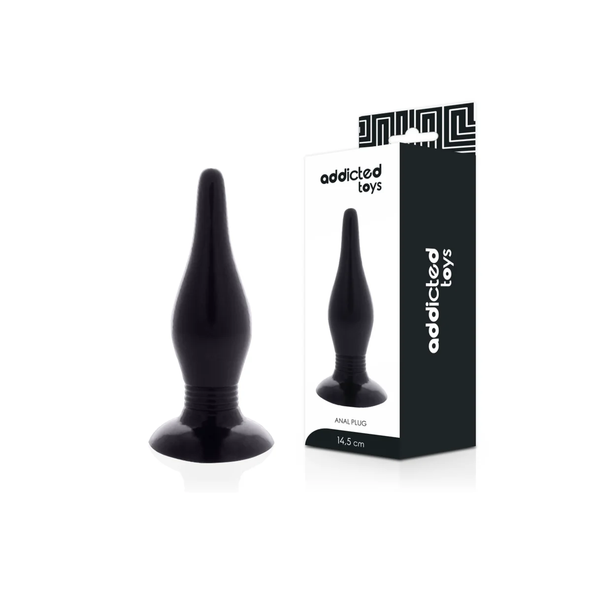 Analplug 14.5 cm Schwarz von Addicted Toys kaufen | Fesselliebe