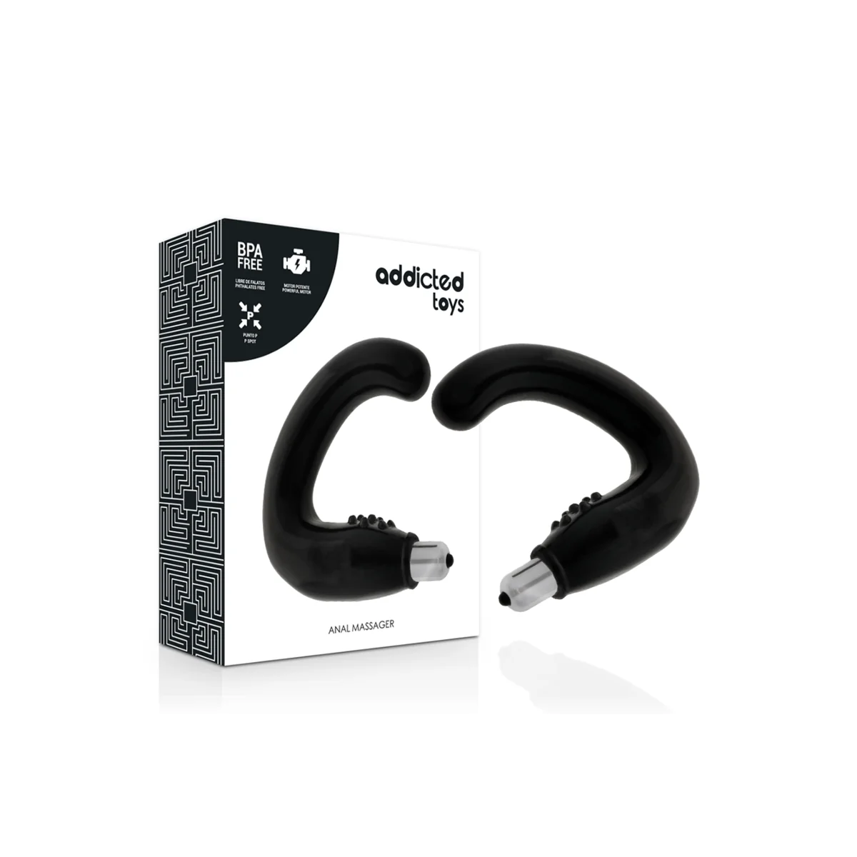 Analmassager Schwarz von Addicted Toys kaufen | Fesselliebe