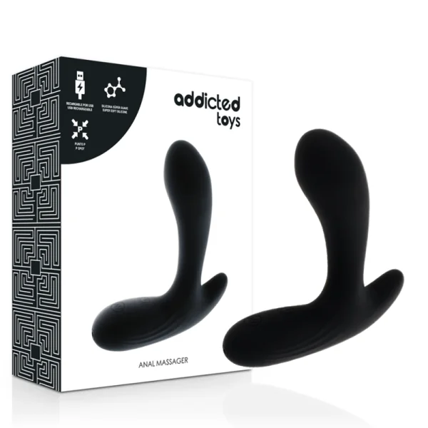 Anal Massager Schwarze Vibration von Addicted Toys kaufen | Fesselliebe