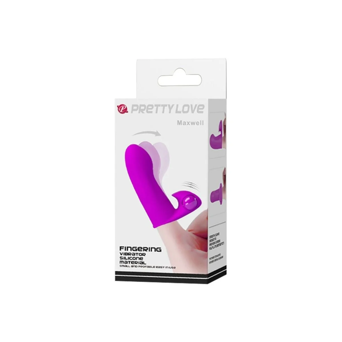 Maxwell Fingerhut mit Vibration von Pretty Love Flirtation kaufen | Fesselliebe