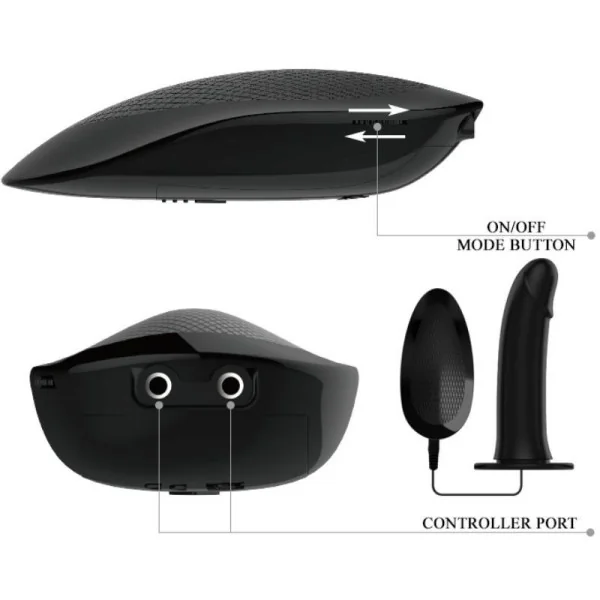 Marvin Strap-On mit Vibration und Hohldildo von Pretty Love kaufen | Fesselliebe