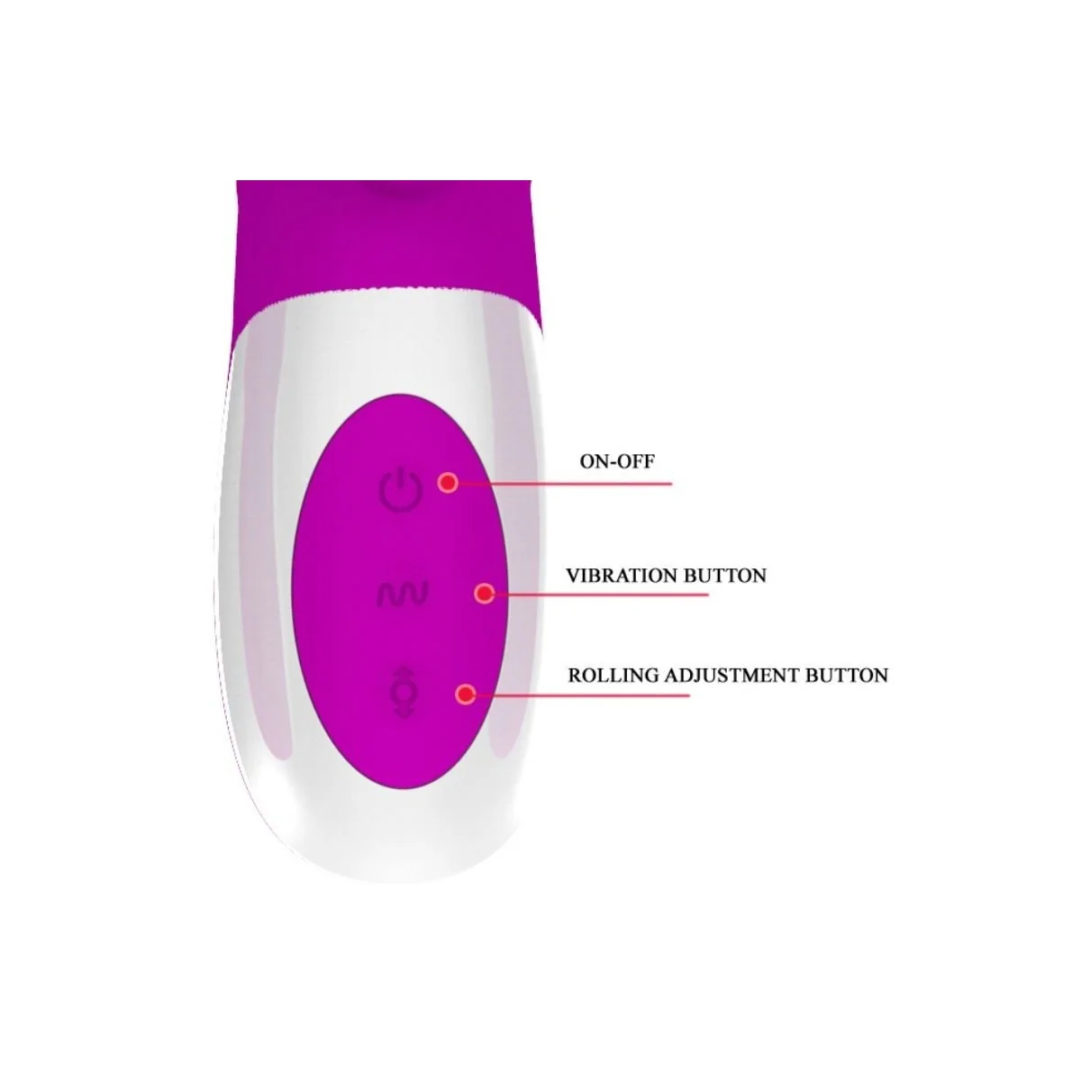 Adrian wiederaufladbare Multifunktion von Pretty Love Smart kaufen | Fesselliebe