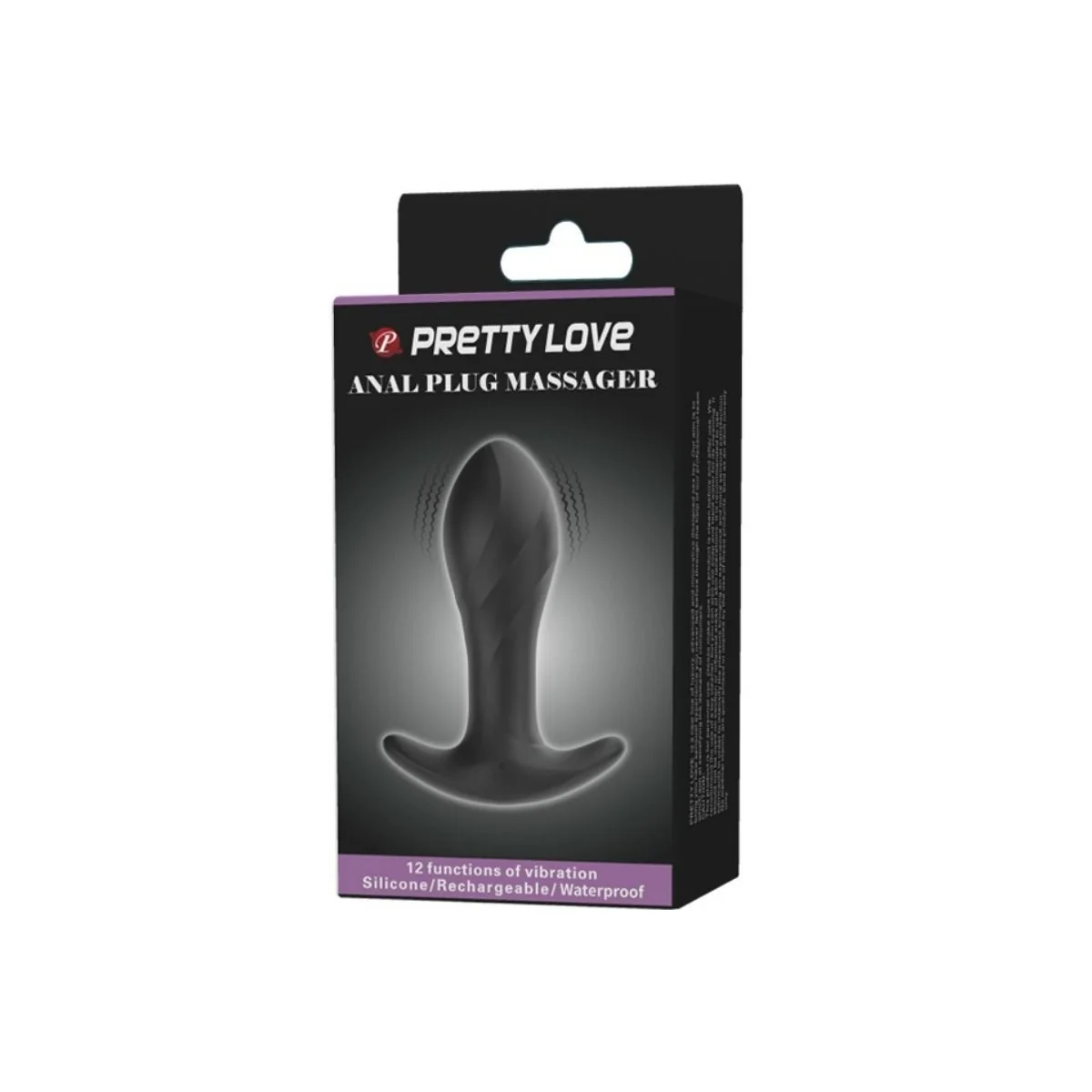 Schwarzer Analvibrator von Pretty Love kaufen | Fesselliebe