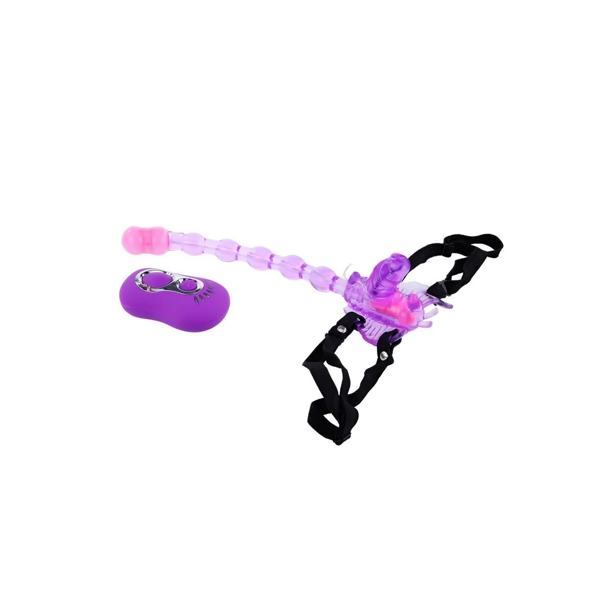 Schmetterlingsriemen auf Flieder von Baile Stimulating kaufen | Fesselliebe