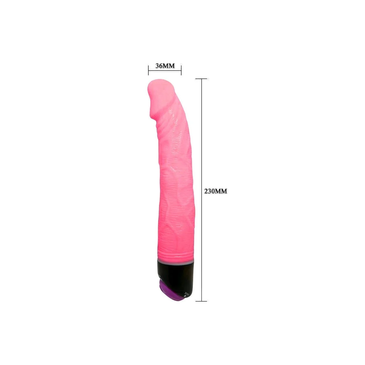 Adour Club realistischer Vibrator 23 cm Rosa von Baile Vibrators kaufen | Fesselliebe