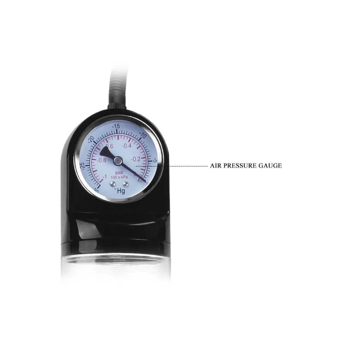 Erektionspumpe mit Barometer von Pretty Love Male kaufen | Fesselliebe