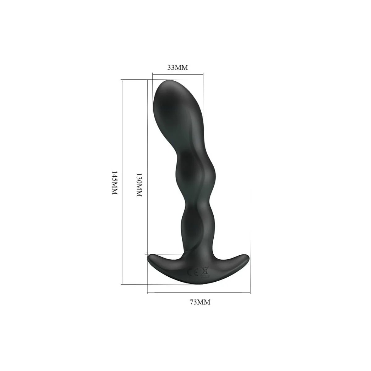 Anal Massager 12 Vibrationsmodi von Pretty Love kaufen | Fesselliebe