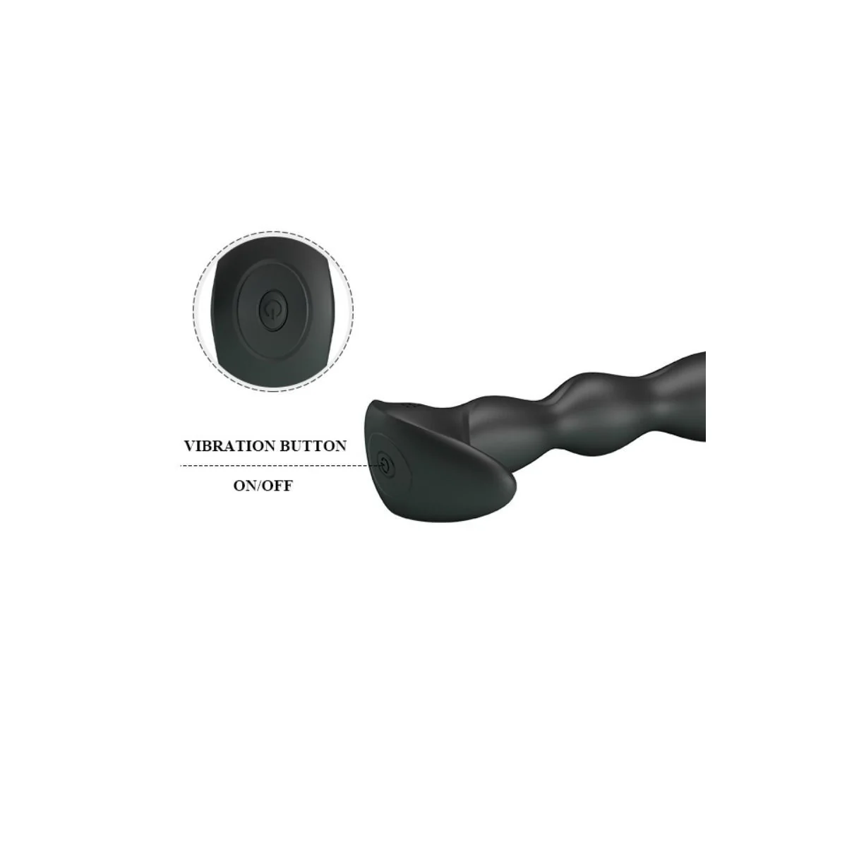 Anal Massager 12 Vibrationsmodi von Pretty Love kaufen | Fesselliebe