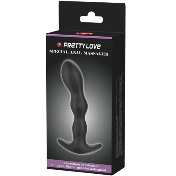 Anal Massager 12 Vibrationsmodi von Pretty Love kaufen | Fesselliebe