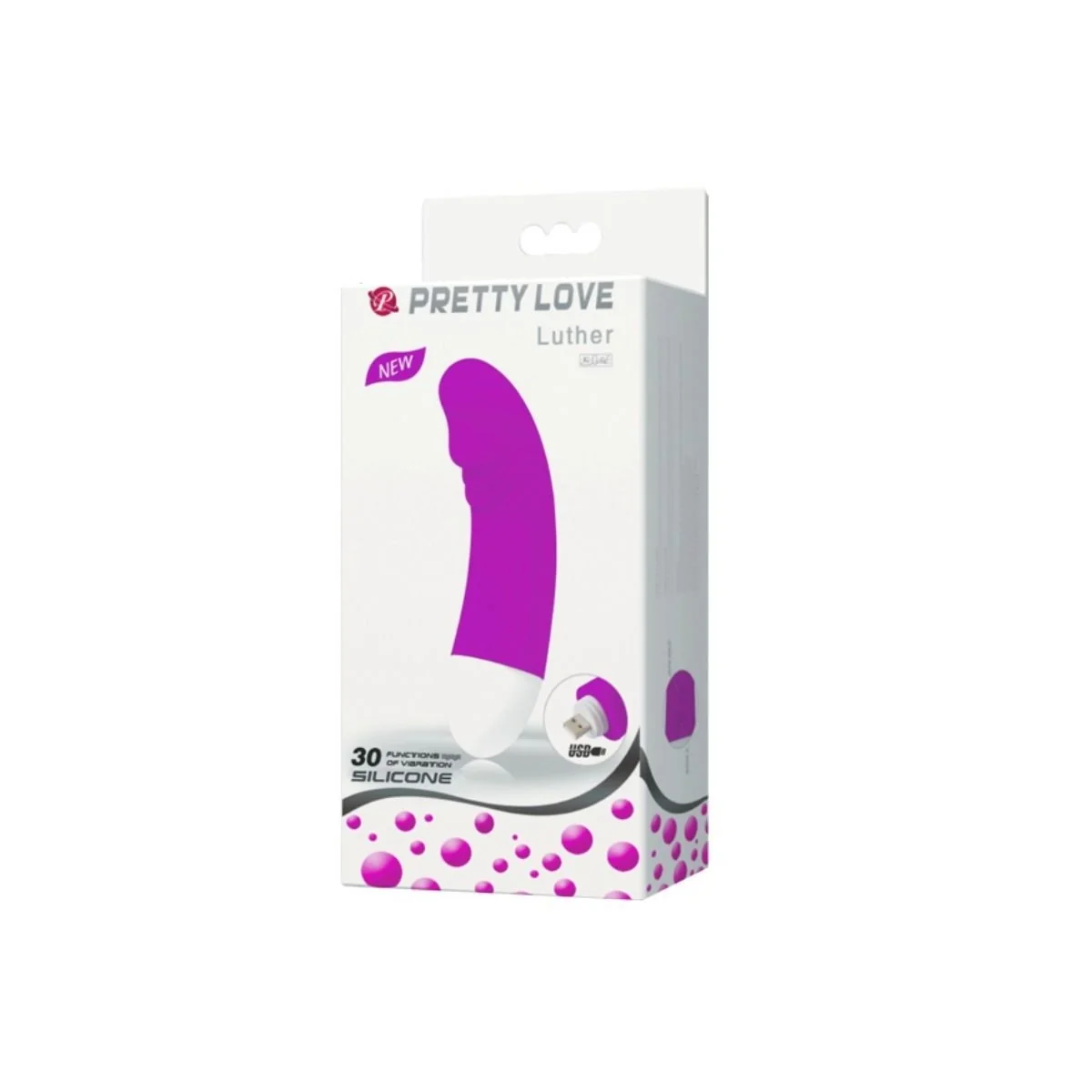 Luther Minivibrator 30 Vibrationsmodi von Pretty Love kaufen | Fesselliebe