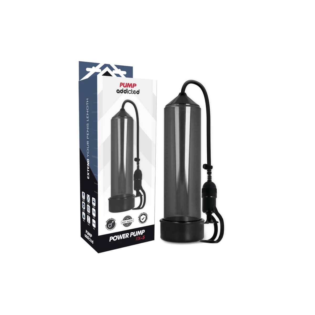 Rx5 Schwarz von Pump Addicted kaufen | Fesselliebe