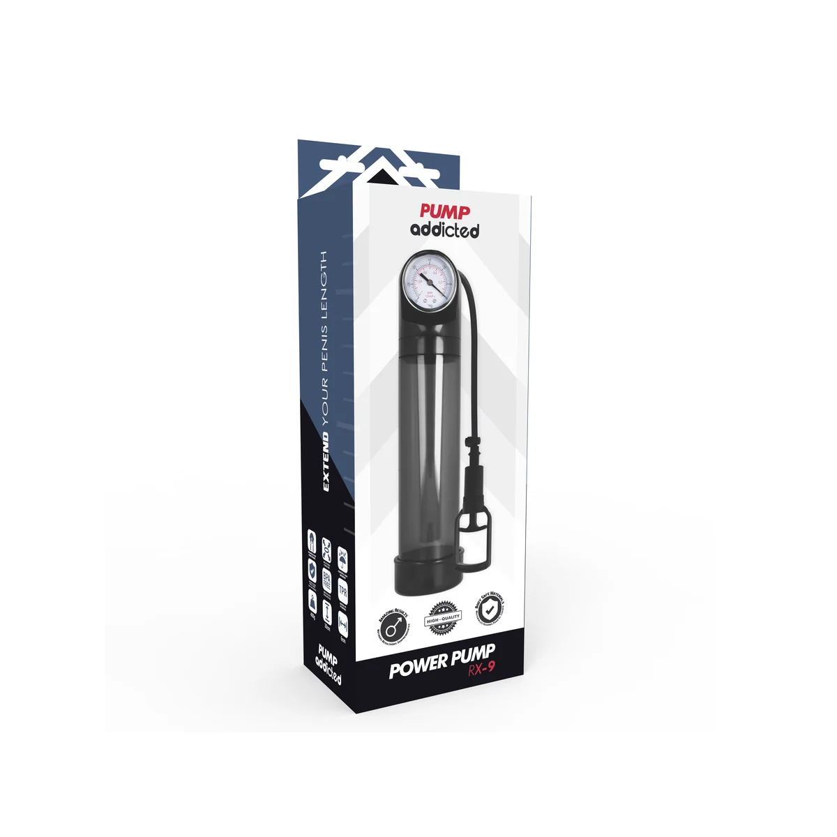 Rx9 Schwarz von Pump Addicted kaufen | Fesselliebe