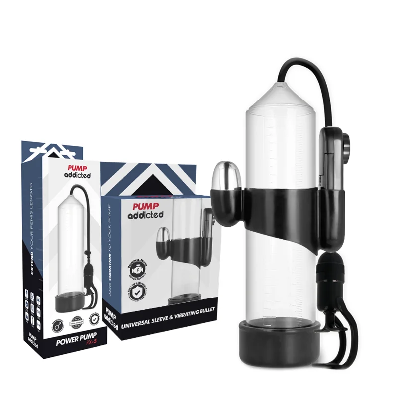 Transparenter Vibrator Rx5 von Pump Addicted kaufen | Fesselliebe 2