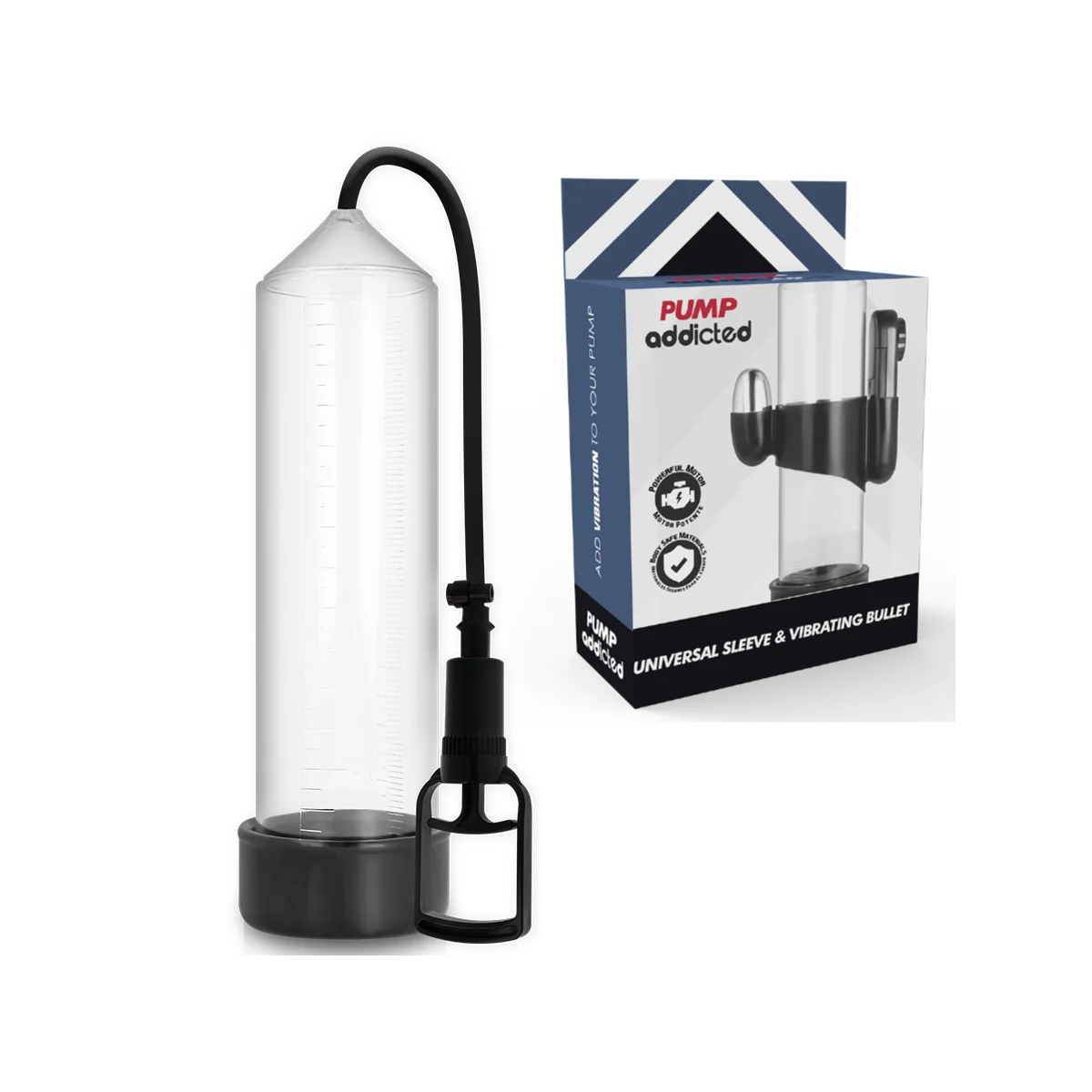 Transparenter Vibrator Rx7 von Pump Addicted kaufen | Fesselliebe