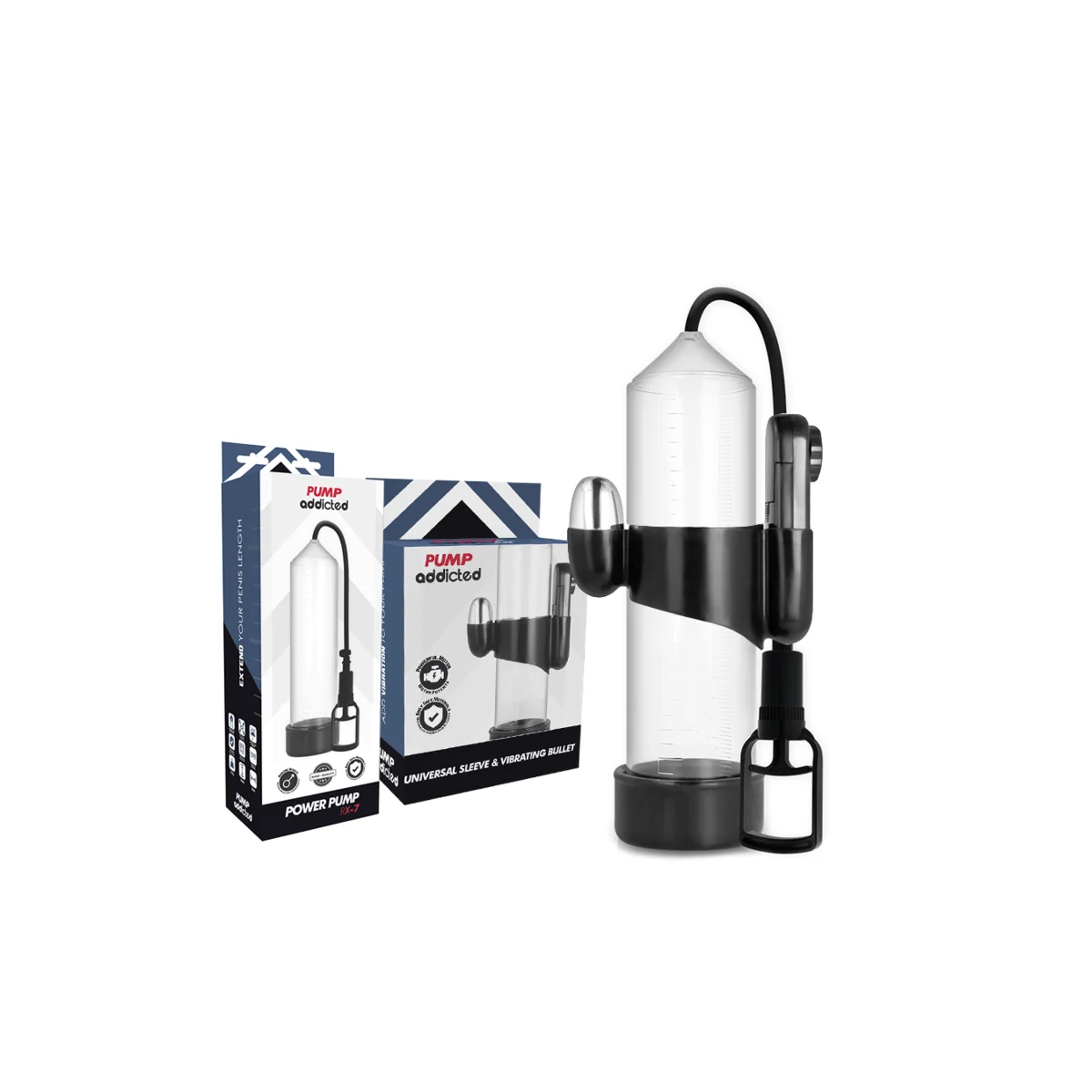 Transparenter Vibrator Rx7 von Pump Addicted kaufen | Fesselliebe