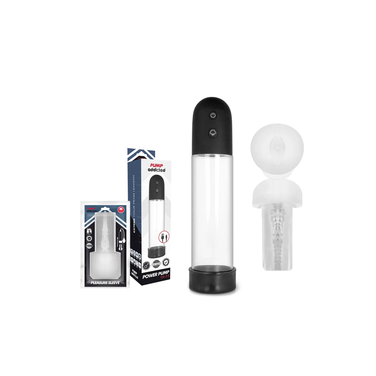 Rx11 Automatik mit Masturbator von Pump Addicted kaufen | Fesselliebe