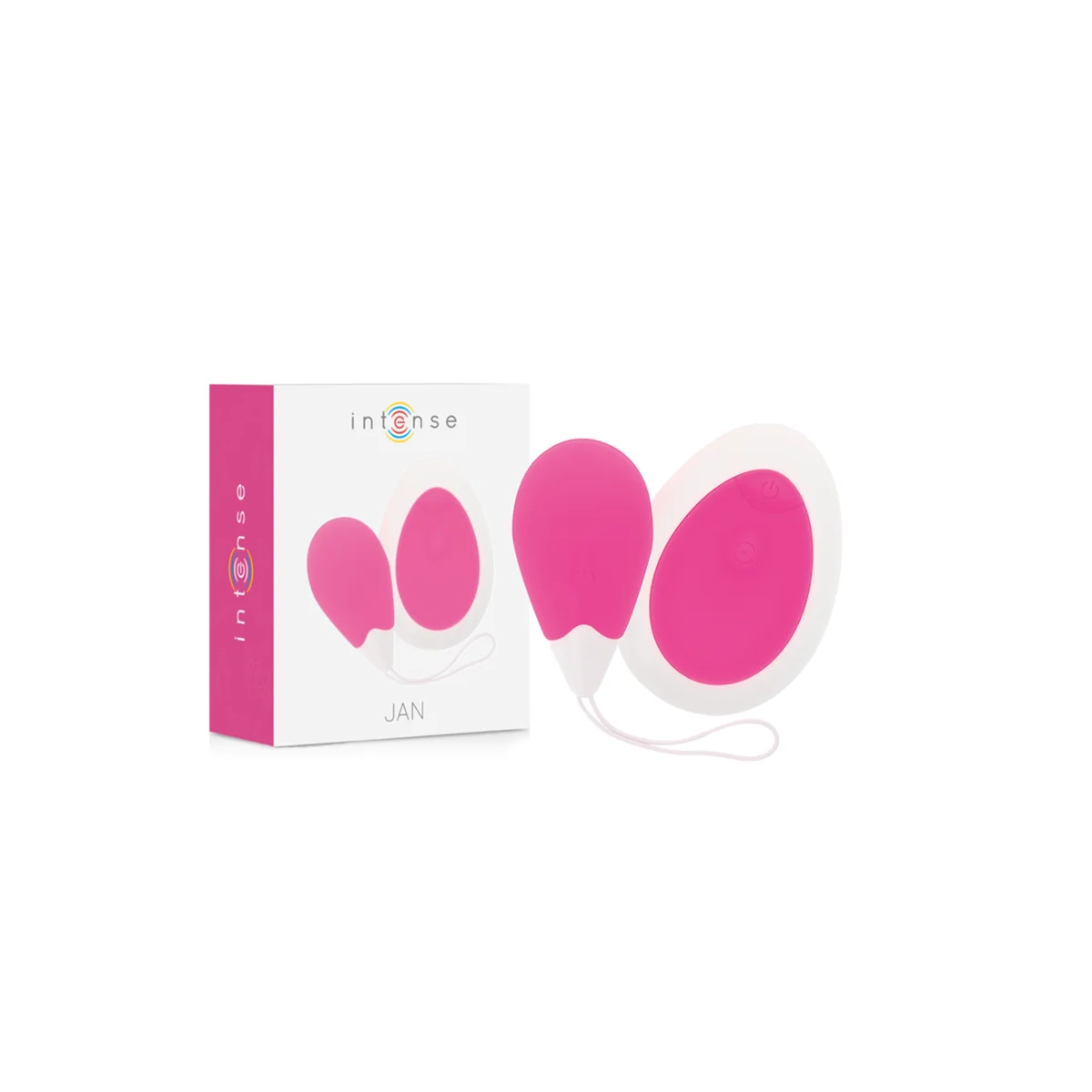 Jan Egg Vibrator mit Fernbedienung Rosa von Intense Couples Toys kaufen | Fesselliebe