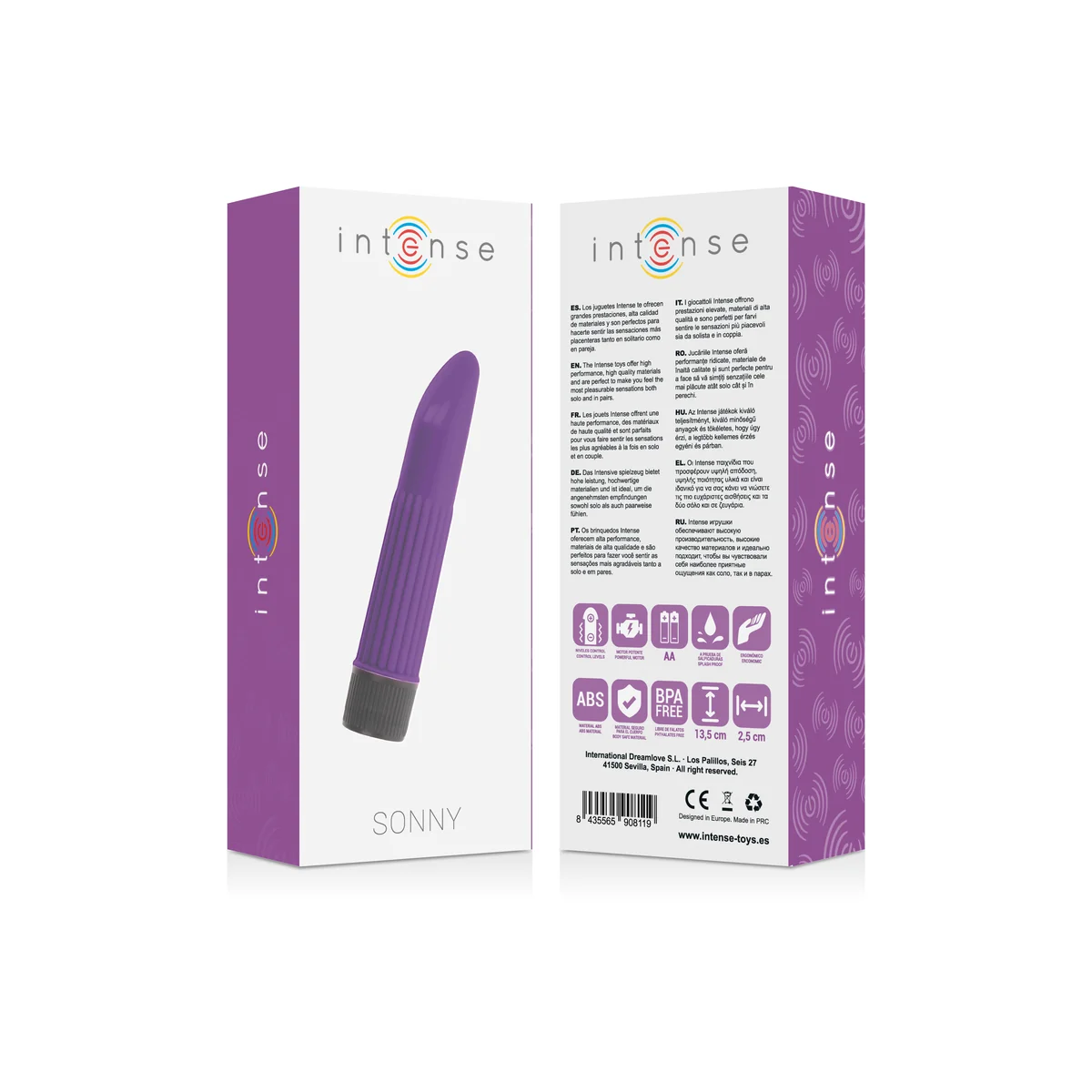 Sonny Lila Vibrator von Intense Fun kaufen | Fesselliebe