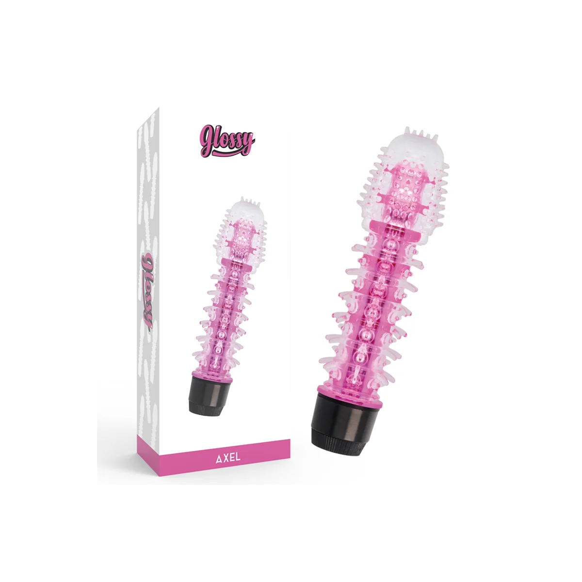 Axel Vibrator Rosa von Glossy kaufen | Fesselliebe