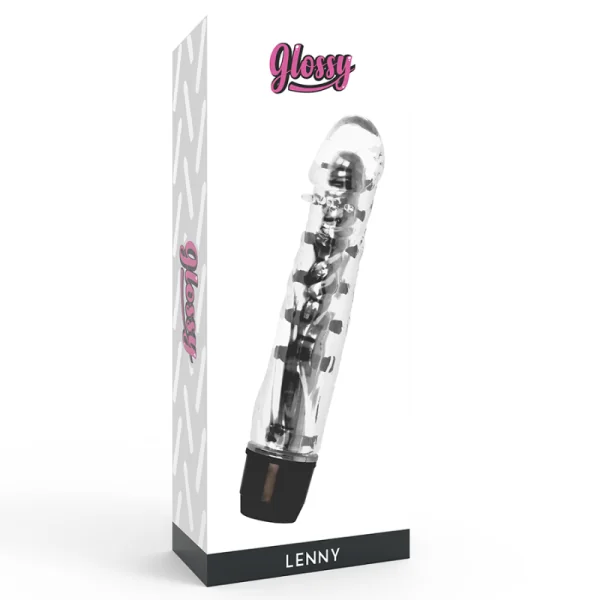 Lenny Vibrator Schwarz von Glossy kaufen | Fesselliebe