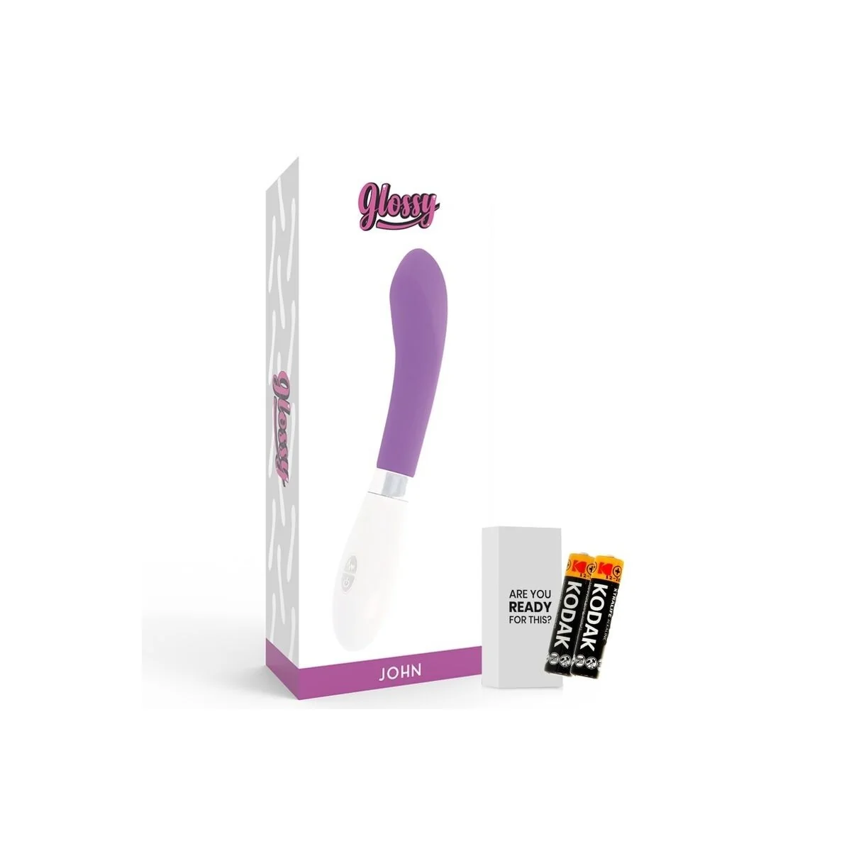 John Vibrator Lila von Glossy kaufen | Fesselliebe
