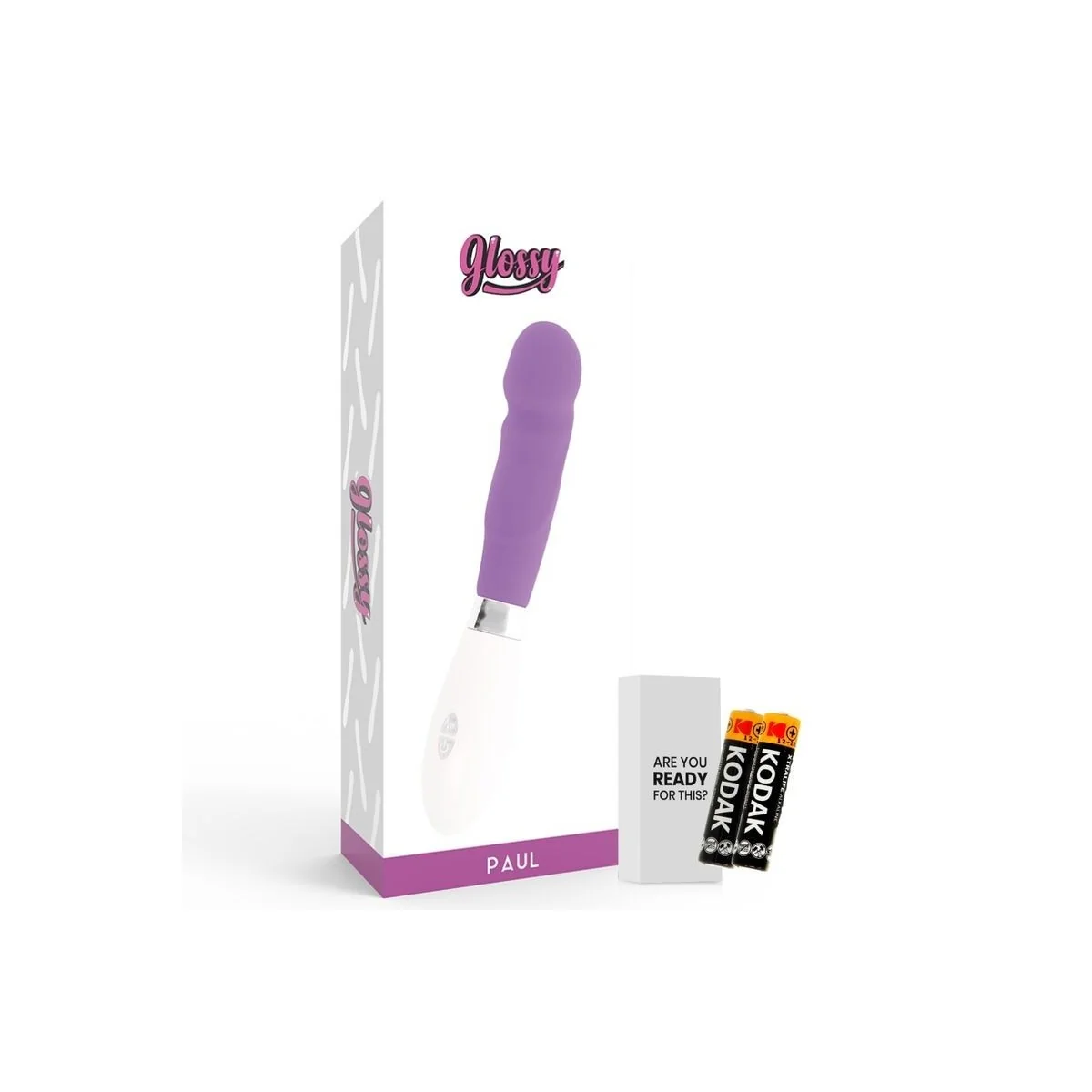 Paul Vibrator Lila von Glossy kaufen | Fesselliebe