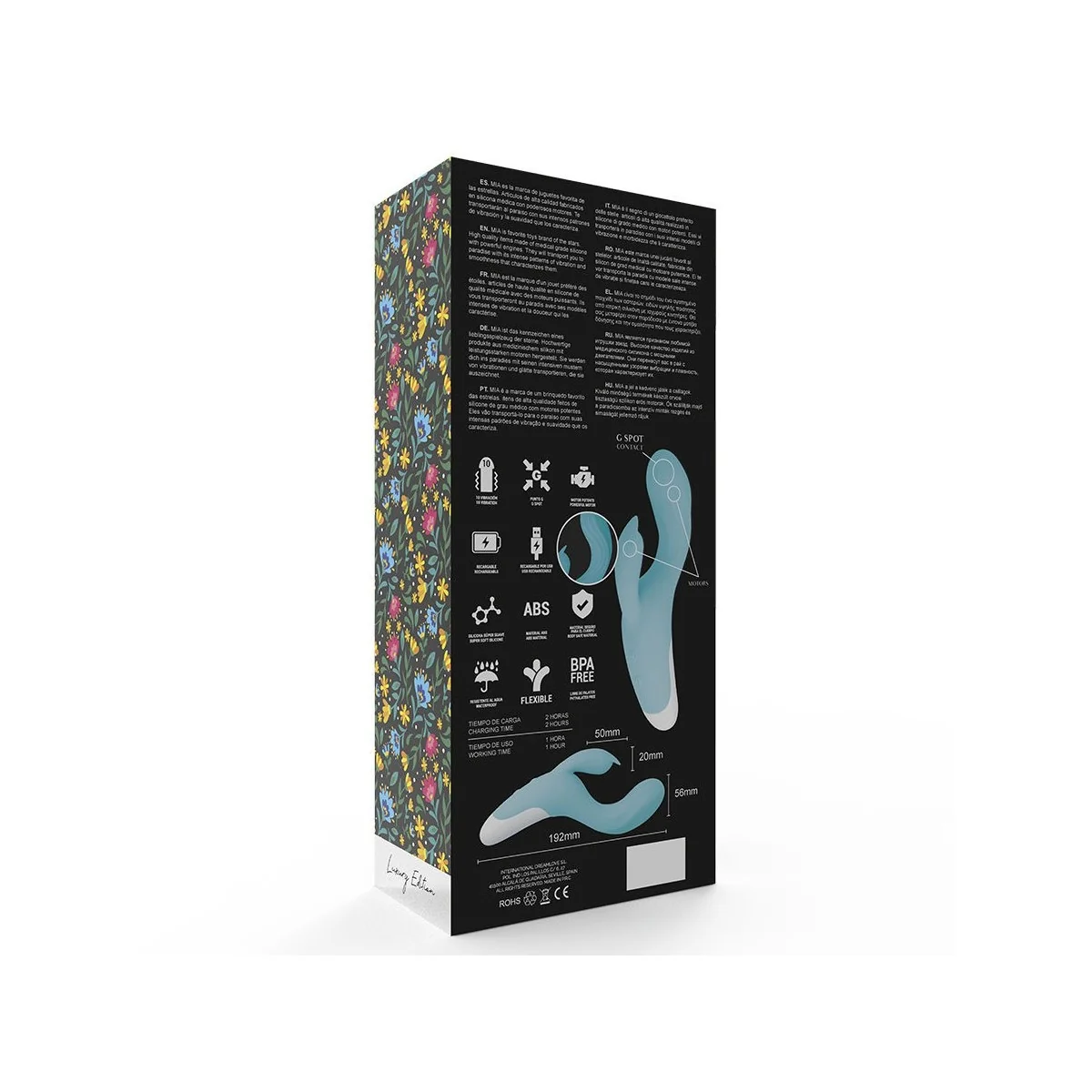 Dresde Vibrator Blaue Türkis von Mia kaufen | Fesselliebe