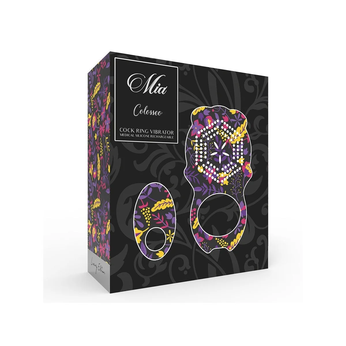 Colosseo Ring mit Fernbedienung Schwarz von Mia kaufen | Fesselliebe