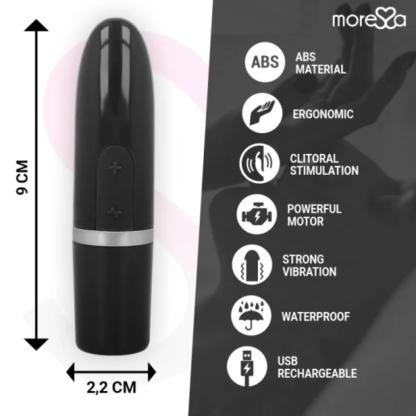 Ivy Vibrator Stimulator Reise Schwarz von Moressa kaufen | Fesselliebe