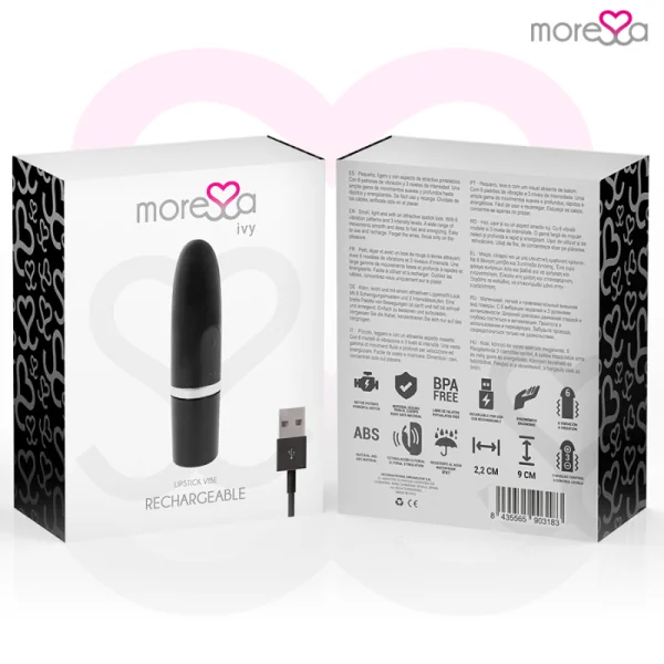 Ivy Vibrator Stimulator Reise Schwarz von Moressa kaufen | Fesselliebe