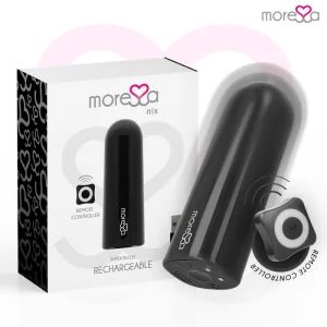 Nix Vibrator mit Fernbedienung Schwarz von Moressa kaufen | Fesselliebe