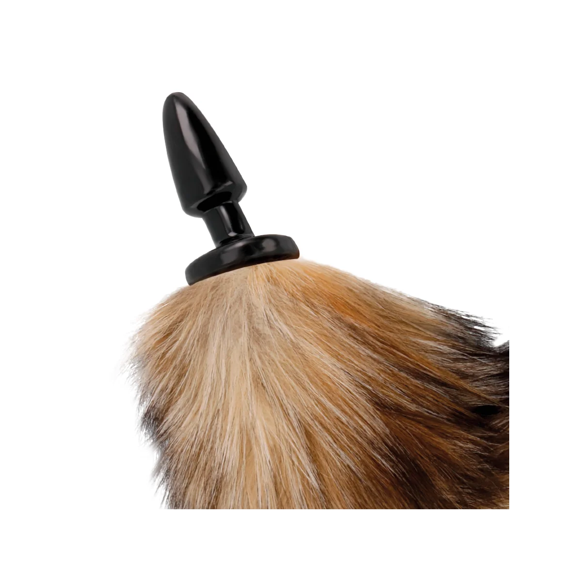 Natürlicher Schwanz mit Silikon-Analsplug 10 cm von Darkness Anal kaufen | Fesselliebe