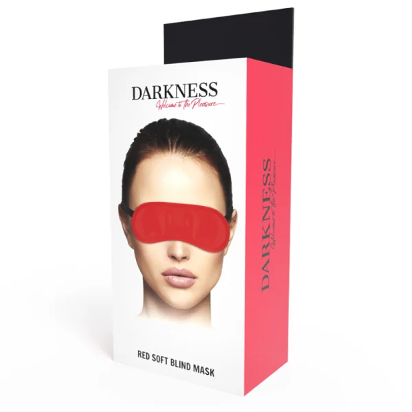 Gerade Rote Maske von Darkness Bondage kaufen | Fesselliebe
