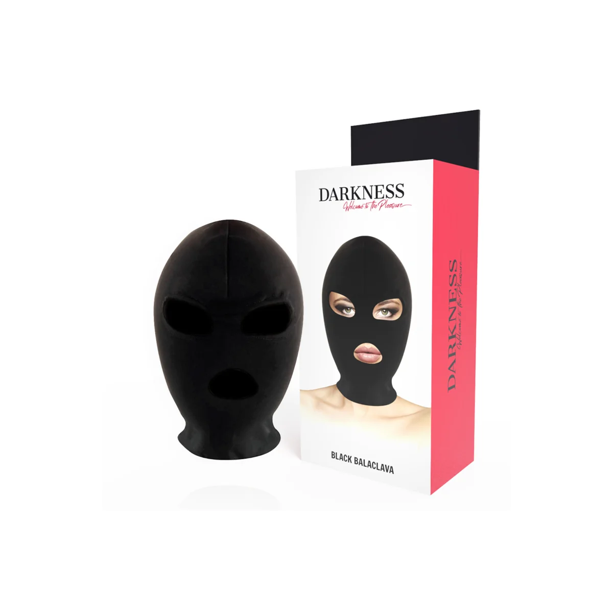 Bdsm-Submission-Maske, Mund und Augen Schwarz von Darkness Bondage kaufen | Fesselliebe