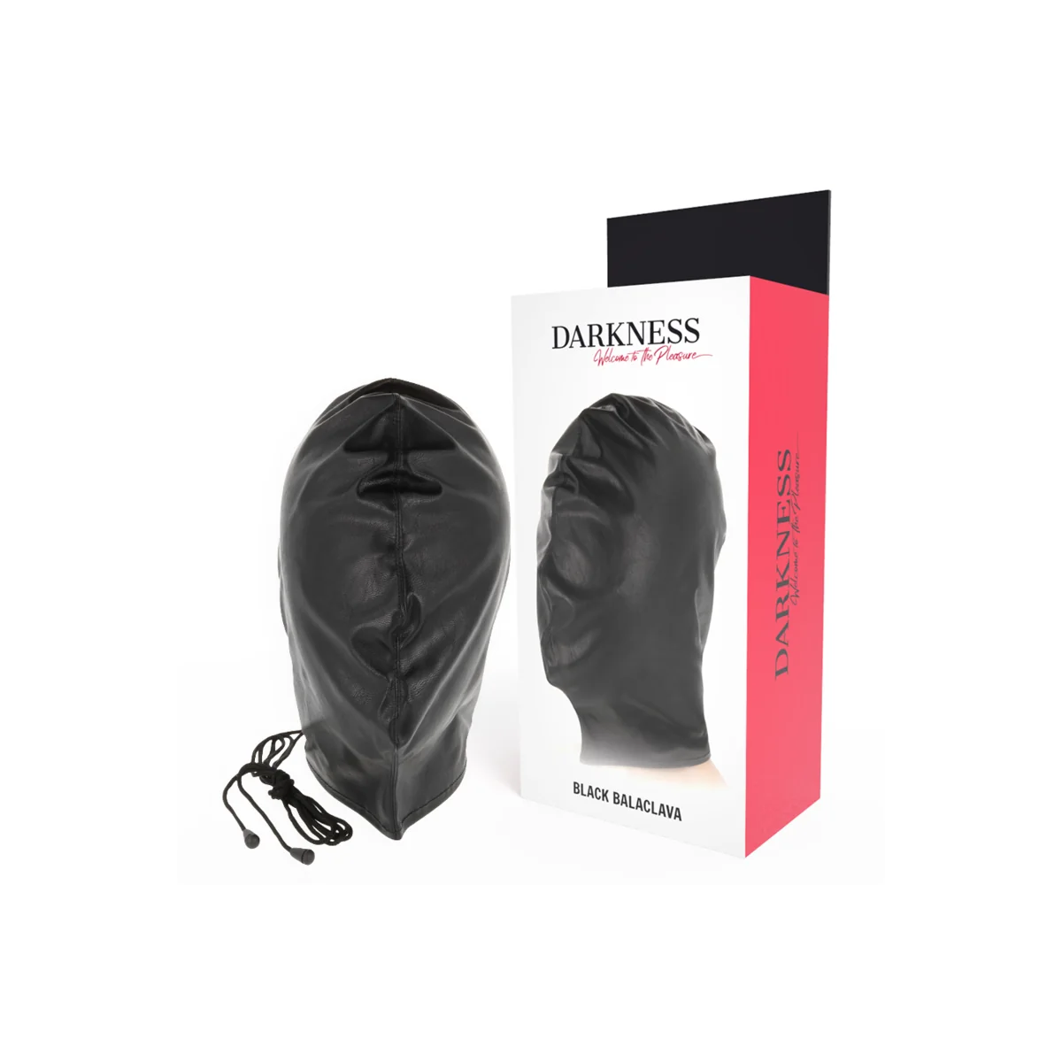 Unterjugungsmaske Schwarz von Darkness Bondage kaufen | Fesselliebe